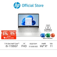 Populer Laptop HP 14s-dq4016TU 14 inch / Intel Core i5-1155G7 / Intel