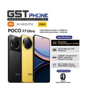 Xiaomi Poco F7 Ultra 5G (12GB+12GB Ram+256GB Rom) (16GB+12GB Ram+512GB Rom) (Original Malaysia Set) 