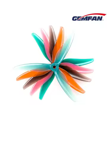Wholesale 50Pairs(50CW+50CCW) Gemfan Hurricane 51466 MCK V2 3-Blade PC Propeller for RC FPV Freestyl