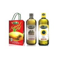 奧利塔精製橄欖油1000ml+奧利塔葵花油1000ml