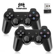 2 PCS 2.4Ghz Wireless Gamepad Dual Controle Game Controller USB Joystick For Android Phone/PC/PS3/TV
