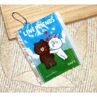 LINE FRIENDS 熊大 兔兔 正版授權 雙層 夾鏈袋 收納袋 發票袋 票據袋 收據袋 萬用袋 文具袋 整理袋 名片夾