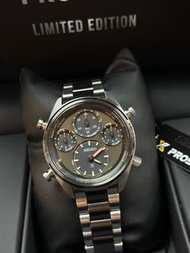 全新 行貨 有門市 SEIKO SOLAR WATCH 限量版 全球4000隻 SFJ005P1 SFJ005P SFJ005 精工錶 世界田徑布達佩斯紀念限量版 間黑款 太陽能競賽