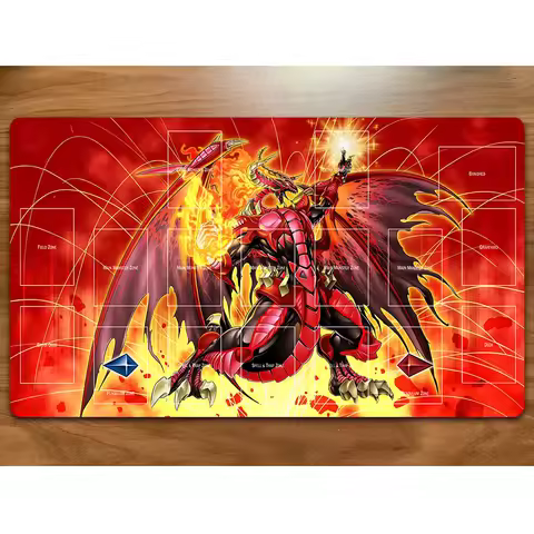 YuGiOh Playmat The Crimson King Card Pad YGO Mat TCG Yu-Gi-Oh Mat-228