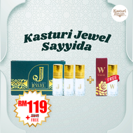 Kasturi JEWEL Minyak Kasturi Kijang Original 100% Minyak Wangi Kasturi Putih Minyak Wangi Oud Perfum