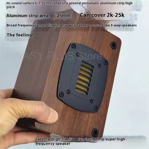 4ohm Tweeter Speaker 50W External Sound Box 2K-25KHz Portable Audio Aluminum Diaphragm For Sound Sys