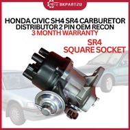 HONDA CIVIC SH4 SR4 CARBURETOR 1987-1991 DISTRIBUTOR 2 PIN OEM RECON 3 MONTH WARRANTY