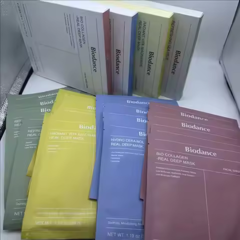 Biodance Collagen Ampoule Serum Moisturizing Brightening Face Mask Gel Toner Cotton Pads Firming Gen