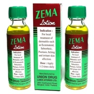 (4 bottles) [Genuine] Zema Thai Lotion Solution 15ml Helps Reduce (chases, psoriasis, itching...)