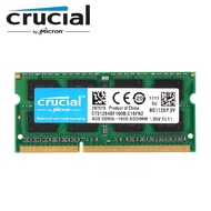 Crucial DDR3 DDR3L 4GB 8GB 1066mHZ 1333Mhz 1600MHz 2RX8 PC3-12800S PC3L-12800S 1.35V 1.5V RAM Laptop