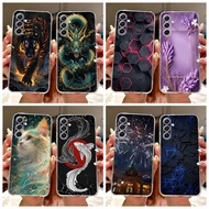 Cartoon Casing For Samsung Galaxy M54 M34 F54 F34 5G Case SM-M546B SM-M346B Soft Transparent Silicon