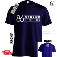HOT Initial D Toyota AE86 86 Legends Trueno Drift Cotton Tshirt