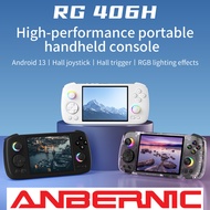 【sg】 ANBERNIC RG406H Handheld Game Console Android 13 Streaming Joystick Wireless Retro Style