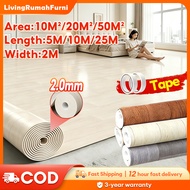 Tikar Getah Tebal 5-25M Vinyl Flooring Suitable For All Kinds of Grounds PVC Floor Sticker 地板貼