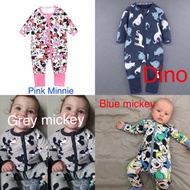 Bonds inspired BABY ROMPER LONG SLEEVE Jumpsuit BAJU ZIP SLEEPSUIT