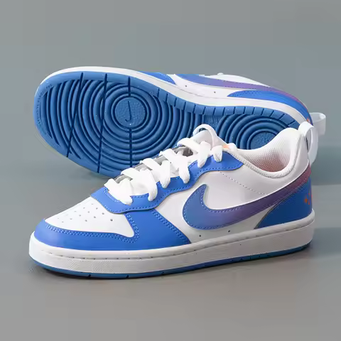 Nike Women's Shoes Court Borough (Gs) Fashionable Casual Shoes, Lightweight and Comfortable Low-Top 