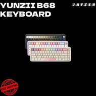SG YUNZII B68 65% Mechanical Keyboard HotSwappable RGB With Multifunctional Knob