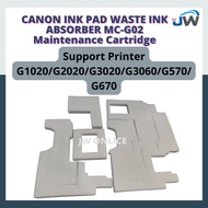 CANON INK PAD WASTE INK ABSORBER MC-G02 Maintenance G1020 G2020 G3020 G3060 G570 G670 Printer