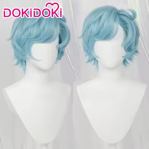 IN STOCK Il Dottore Wig Game Genshin Impact Cosplay DokiDoki Christmas Cosplay Wig Genshin Impact Il