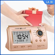 [Wishshopeehhh] Azan Alarm Clock Snooze Temperature Father's Day Gift Decoration Digital Prayer Alarm Azan Alarm Table Clock