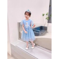 Twinkle Margie Dress Frozen Ribbon Girls Kids Princess Elsa Clothes Frozen Dress Elsa Frozen Dress K