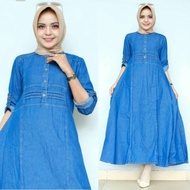 VICTORIA MAXY AENI DRESS GAMIS JEANS KEKINIAN FT