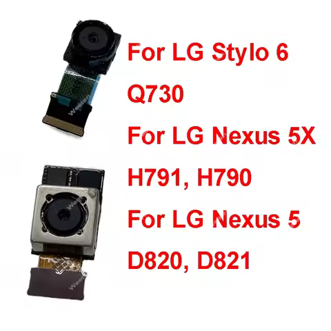 Rear Main Front Camera For LG Stylo 6 Q730 Nexus 5 5X H791 H790 D820 D821 Back Small Facing Camera F
