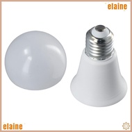 ELAINE Key Storage Box, Bulb Shape White Hide-a-Spare-Key, Fake Bulb Plastic Storage Box Outdoor