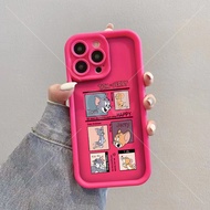 casing Samsung A26 5G A36 5G A56 5G Cartoon six grid phone case