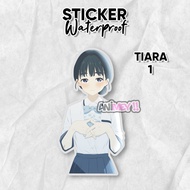 Tiara Basori Anime Makeine Sticker / Waterproof Anime Sticker