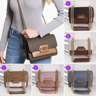 【Ready Stock】New MK 2201 Women's Heather Flap Chain Shoulder Bag Murah