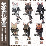 Bungo Stray Dogs Bunny Bouquet Keychain Lencana Pek Pelekat Kipas Rantai Kunci Barangan Nakahara Chu