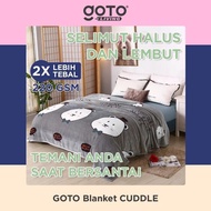 Goto Cuddle Blanket Adult Blanket Thick Soft Fur Character