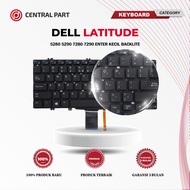 Dell Latitude 5280 5290 7280 7290 Enter Small Backlite Keyboard