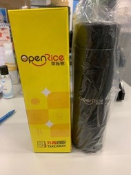 Openrice open rice 開飯喇 stainless steel Vacuum Flask 保溫杯 隔茶渣 500ml hot or cold stainless mug 不銹剛保溫水樽 
