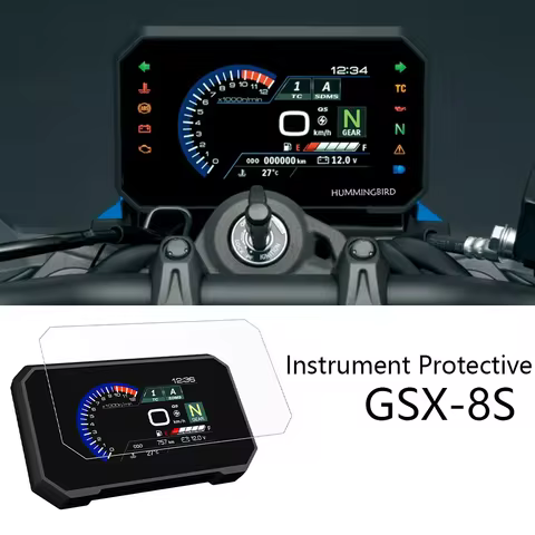 Dashboard Screen Protector Film Motorcycle Instrument Protective For Suzuki GSX 8S GSX8S 2023 GSX-8S
