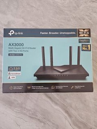 TP-link Archer AX55 Pro AX3000 Multi-Gigabit Wi-Fi 6 Router with Two 2.5G Ports