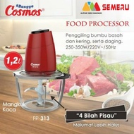 Cosmos Food Processor FP-313 1,2 liter
