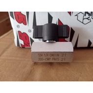 Mini ball valve butterfly stop valve "ITALY" F/F "1/2 inch"