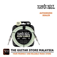 Ernie Ball Flex Straight to Straight 10 Ft / 3 Meters Instrument Cable