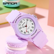SANDA Brand Watches Fashion Women's Quartz Watch Casual Simple Ladies 50M Waterproof Outdoor Sports Luminous Watch