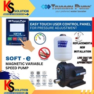 Tsunami Soft-E Magnetic Variable Speed Water Pump with PT-4 Pressure Tank (1-3.5 Bar) 4 Bathrooms