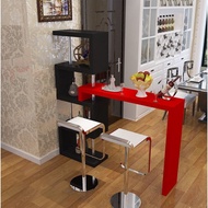 【Living Room】Bar Table Cabinet Counter Meja Bar Kitchen Dining Table Mini Bar Table