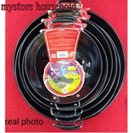 EXTRA THICK!!! ZELEX Double Handle Enamel Wok/Kuali (32cm,35cm,38cm,42cm,44cm,46cm)