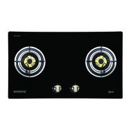 Mayer 78cm 2 Burner Glass Gas Hob MMGH772HI (PUB)