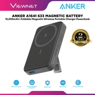 Anker A1641 633 Magnetic Battery, 10,000mAh Foldable Magnetic Wireless Portable Charger Powerbank
