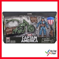Marvel Legends Captain America + Motorcycle +