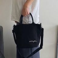 【重磅帆布】刺繡 帆布水桶包 帆布小包 帆布包