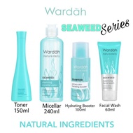 WARDAH Seaweed Series Balancing Toner / Primary Hydrating Booster / Facial Wash / Micellar Water