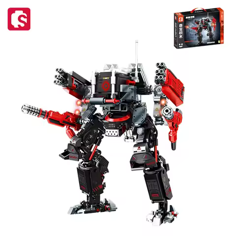SEMBO BLOCK The Wandering Earth Series Building Block Super mecha Model Bricks Ornaments Boys Toys B
